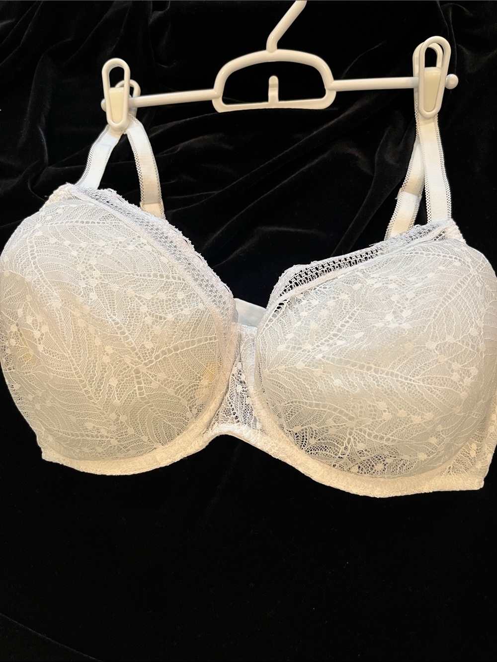 Simone Perele Lace T-Shirt Bra — White